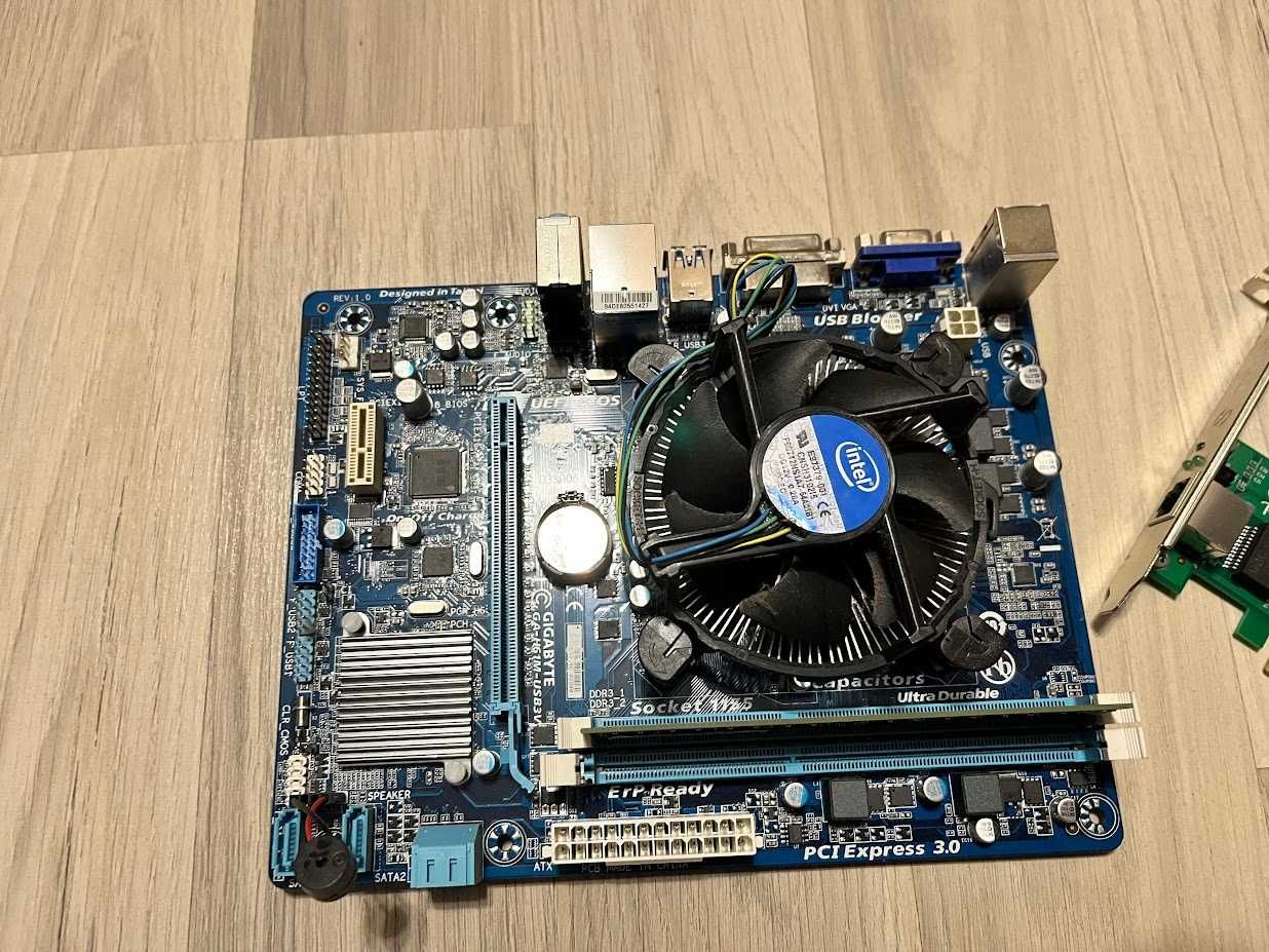 Płyta GA-H61M-USB3V + INTEL Pentium CPU G2020 2,9 GHz + 4GB RAM