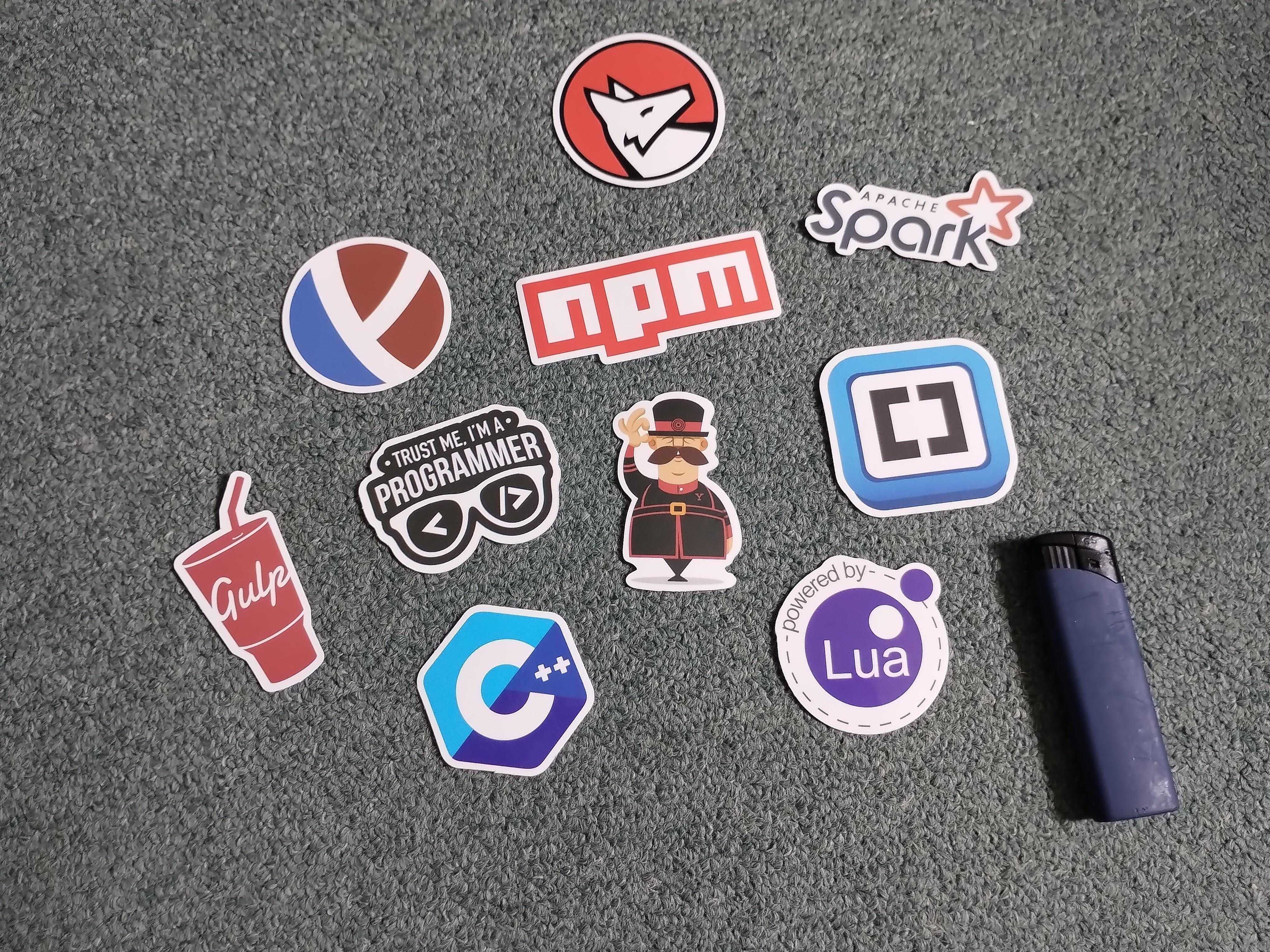 Naklejki laptop | informatyka | komputery | programowanie | wlepy NOWE