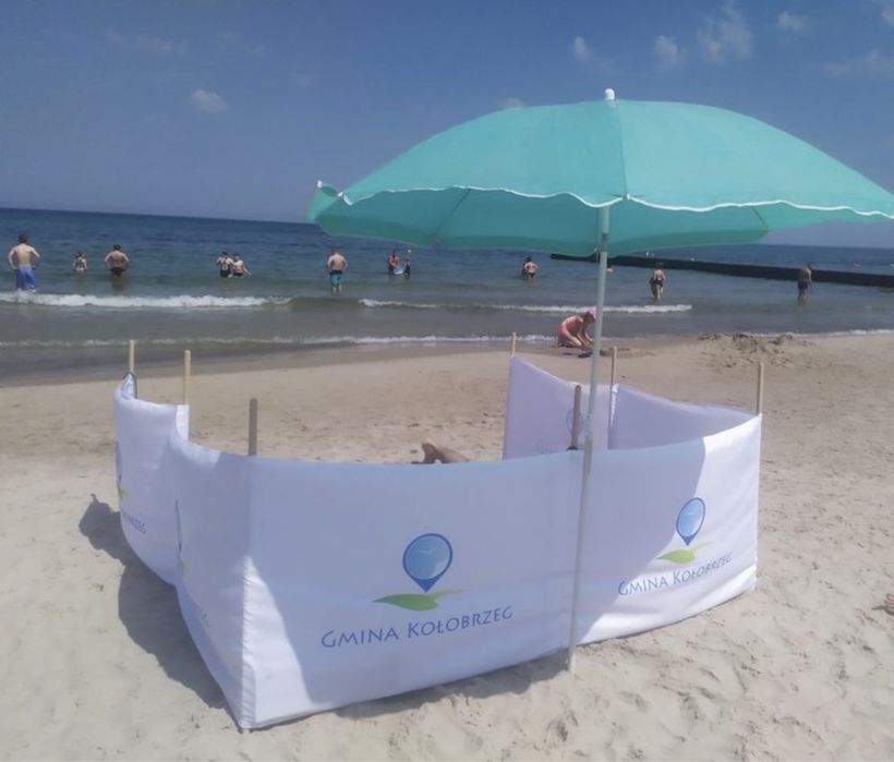 Parawan plażowy