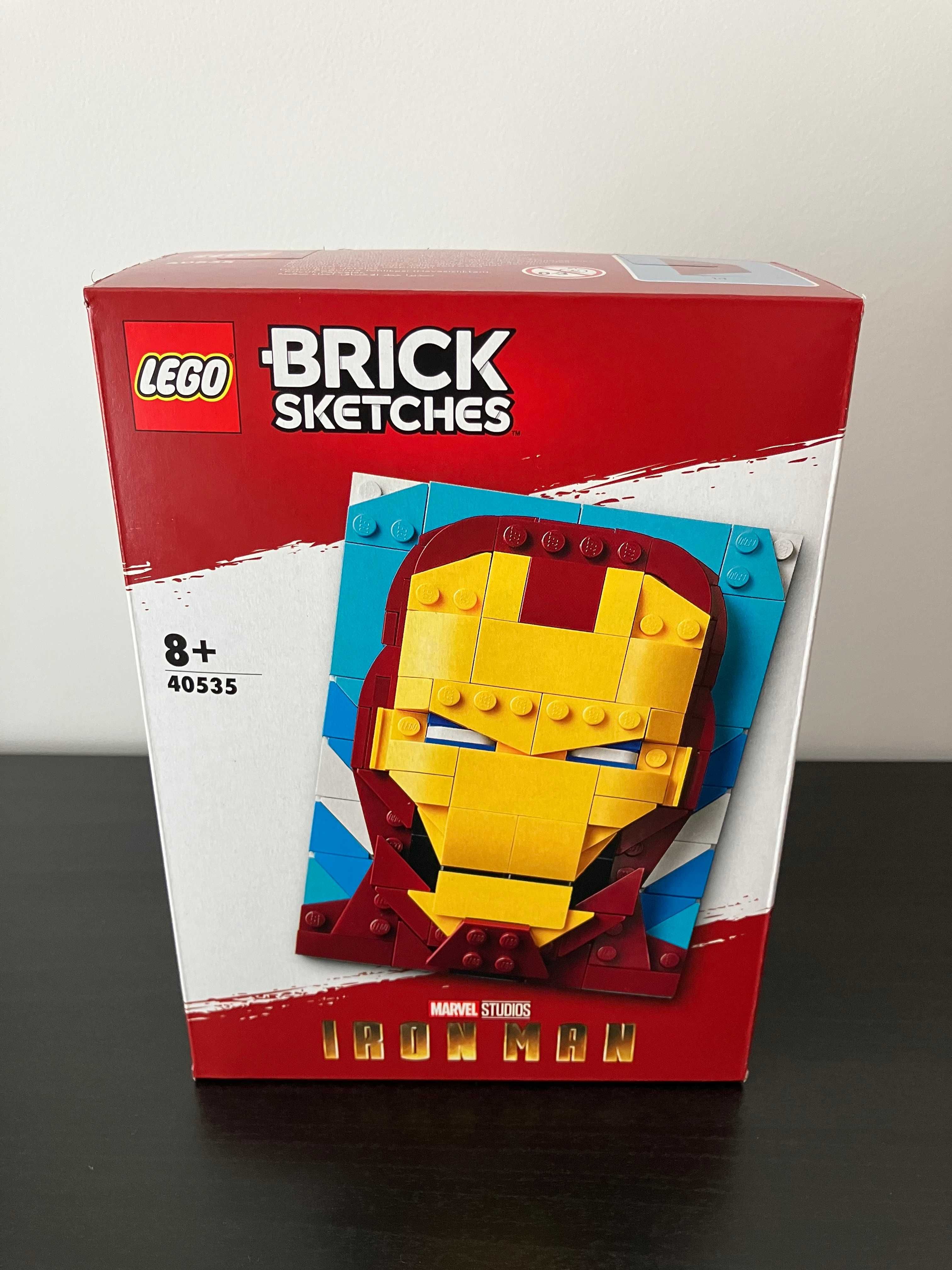 LEGO Brick Sketches 40535 Iron Man