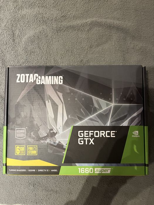 Zotac GTX 1660 Super Twin Fan 6GB (como nova)