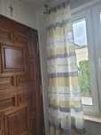 Komplet dwóch zasłon w pasy 140x250 na taśmie