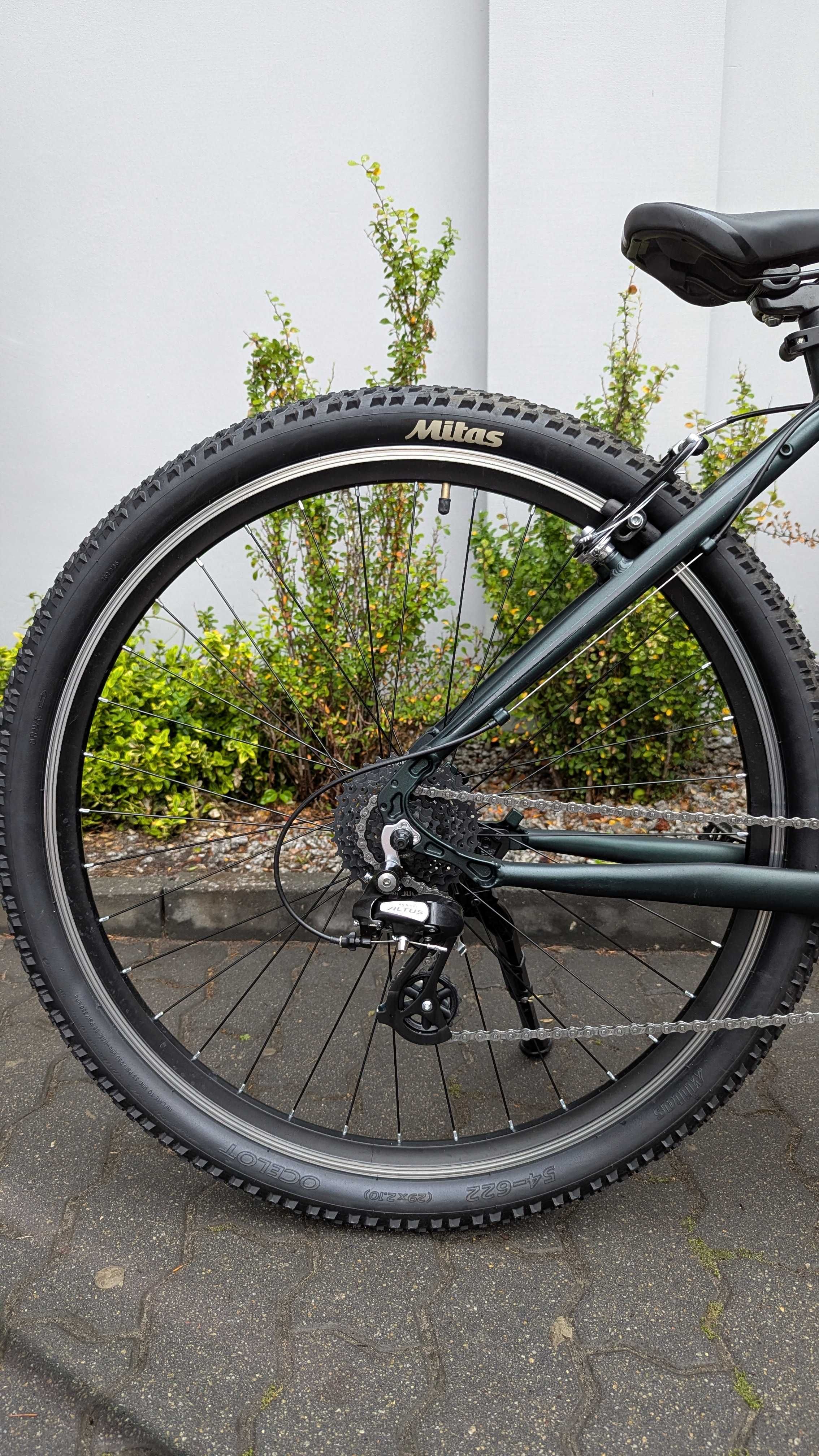 Aluminiowy rower MTB górski Tander 910 29" koła, Shimano Altus