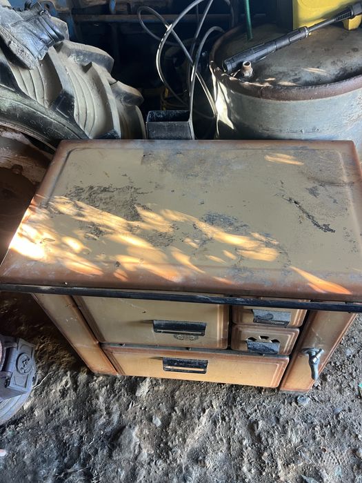 Fogao a lenha antigo como novo