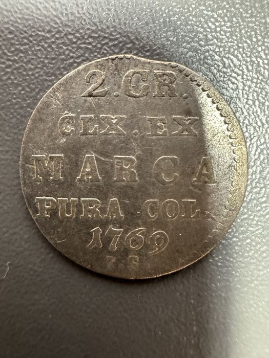 2 grosze 1769 rok