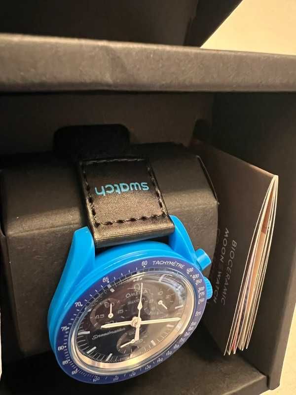 Omega x Swatch SO33N100 – Neptun Oceaniczna Limitowana Edycja