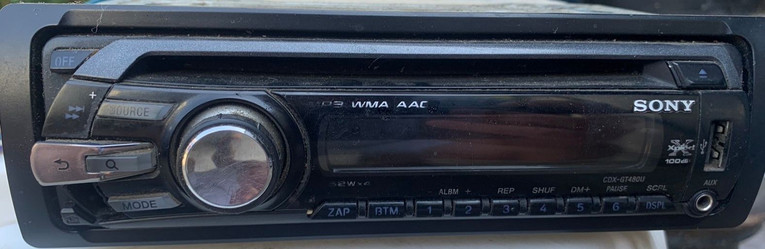 Sony CDX GT 480 U
