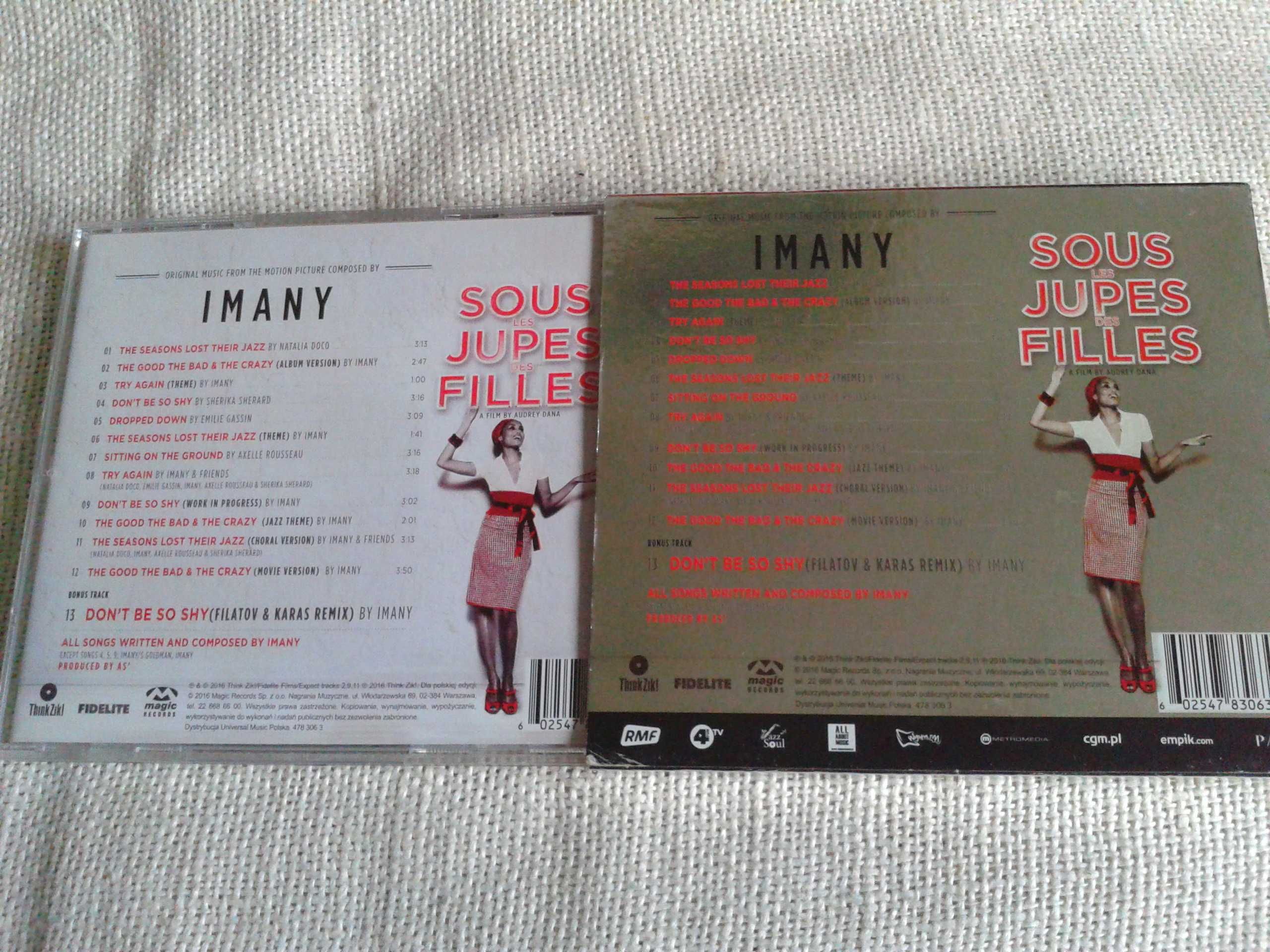 Imany - Sous Jupes Filles CD