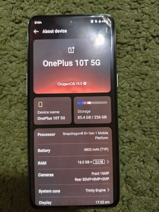 OnePlus 10T/Ace Pro смартфон 16/256gb стан хороший