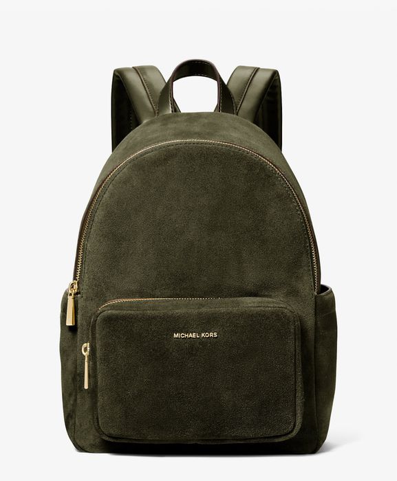 Średni plecak Tanner z zamszu MICHAEL KORS