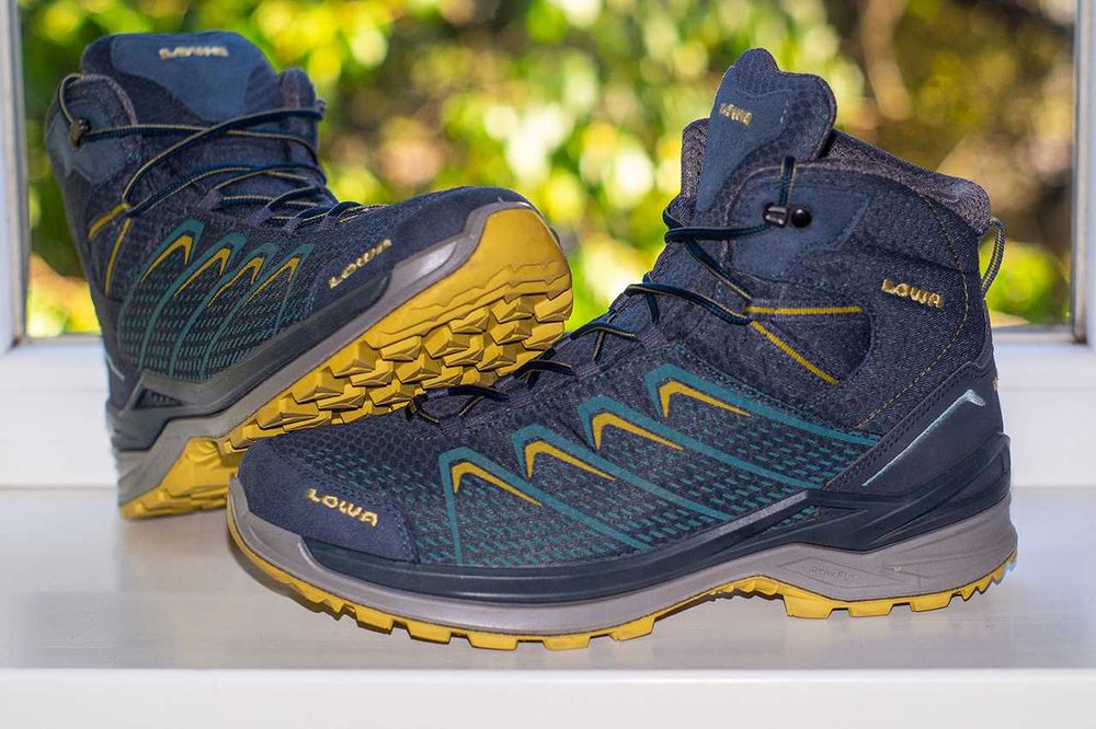 Черевики трекінгові Lowa Ferrox Pro GTX Mid GoreTex Blue 44 р оригінал