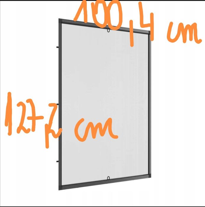 4x moskiteria aluminiowe antracyt