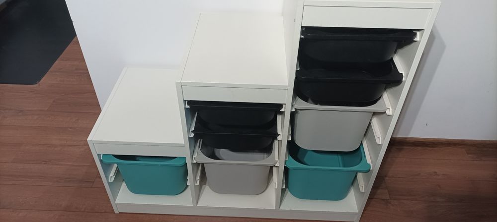 Ikea Trofast lub Kallax Przechowywanie Organizacja