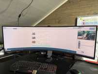 Продам монітор Samsung Odyssey G9 купив15.09 S49CG954EI 49” 240Гц DQHD