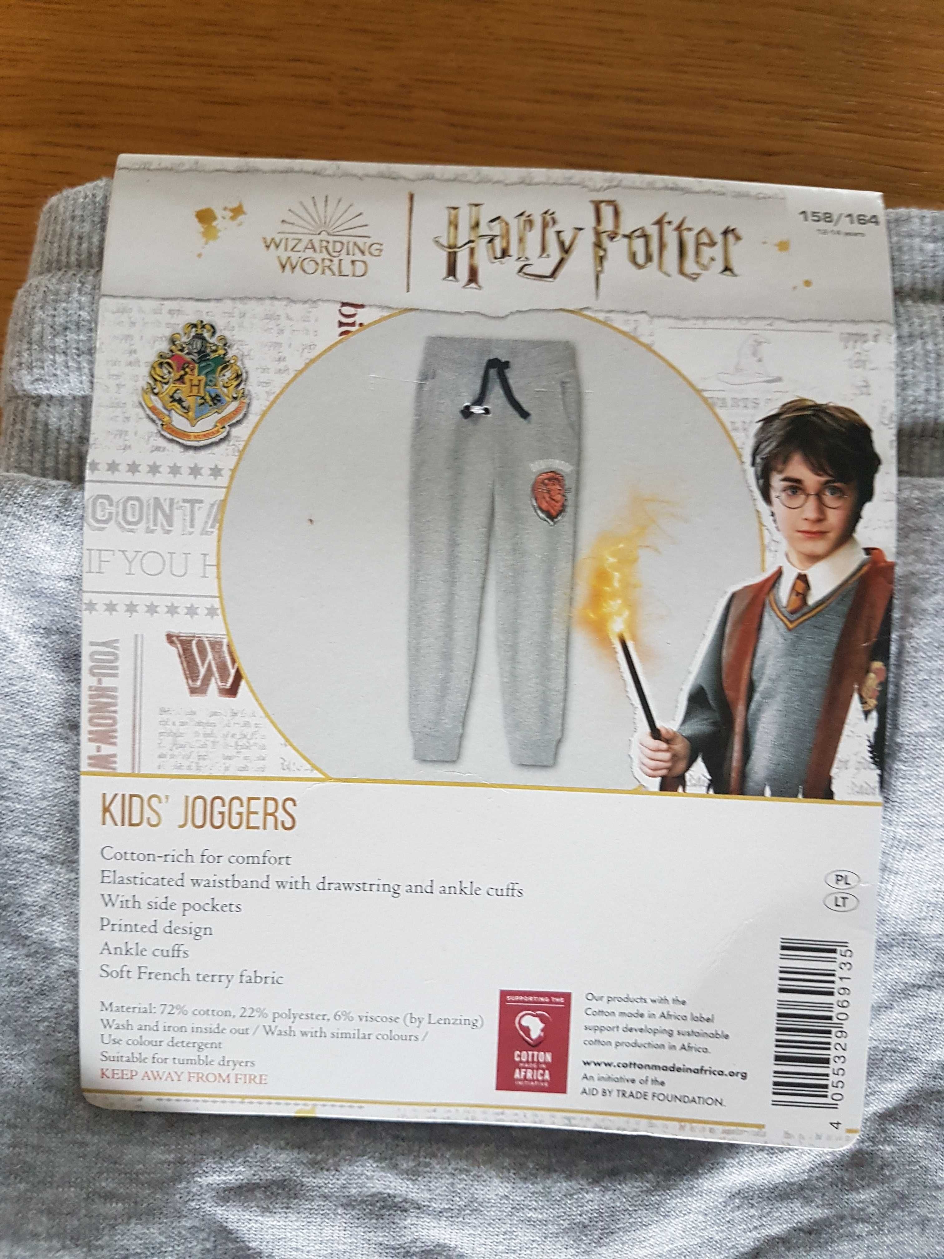 spodnie dresowe joggers Harry Potter 158/164 NOWE