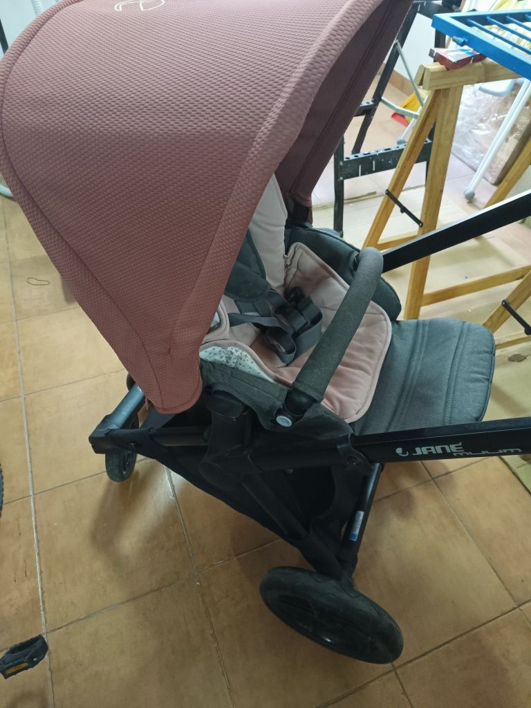 Carrinho Jané Muum Matrix Duo Rosa