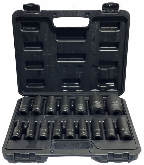 Zestaw Nasadek Udarowych 10-32 Mm Nasadki Udarowe 1/2 Udar 16 El Waliz