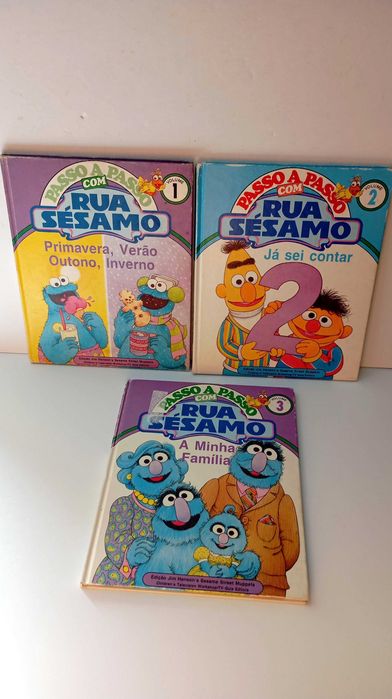 Coleção Completa - Passo a Passo com a Rua Sésamo
