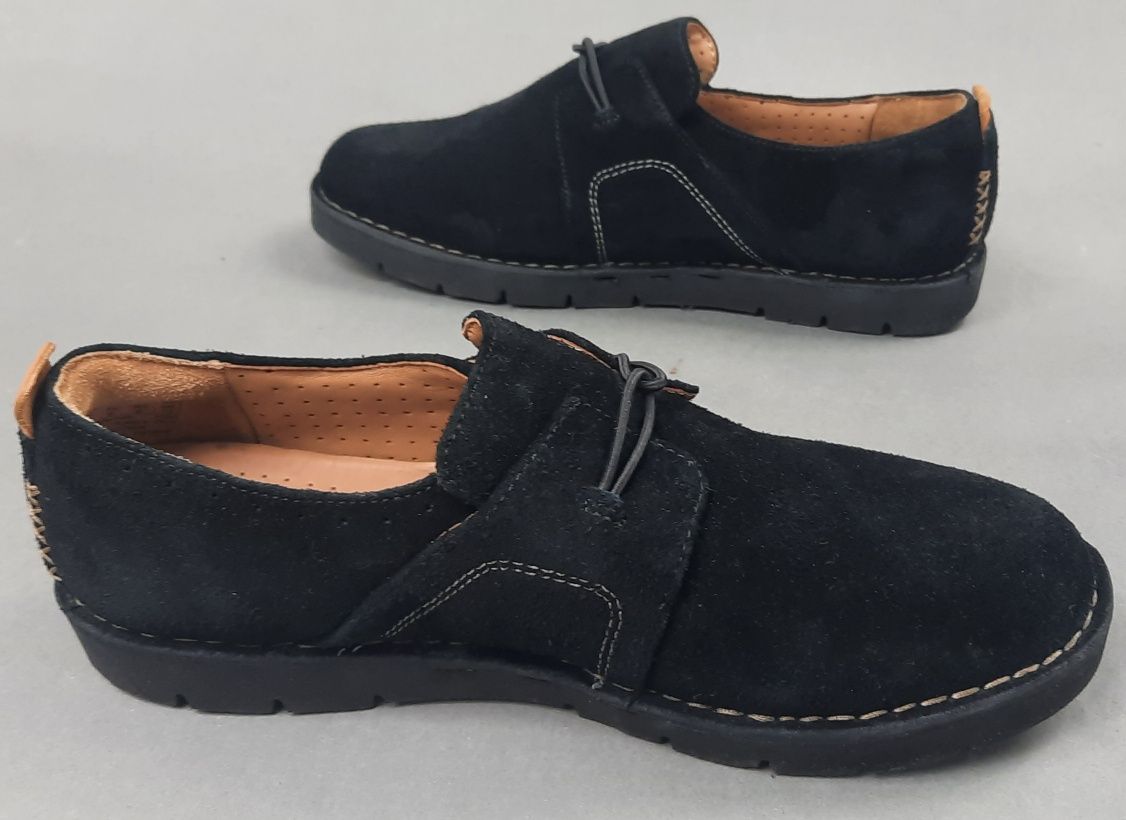 Clarks Un Ava skórzane półbuty Uk6 39,5 25,5cm