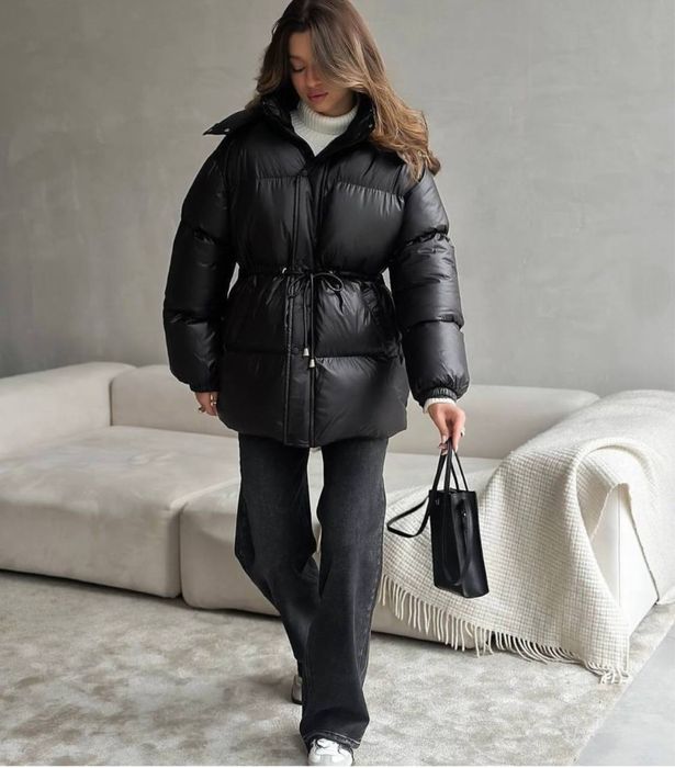 Куртка лакова жіноча