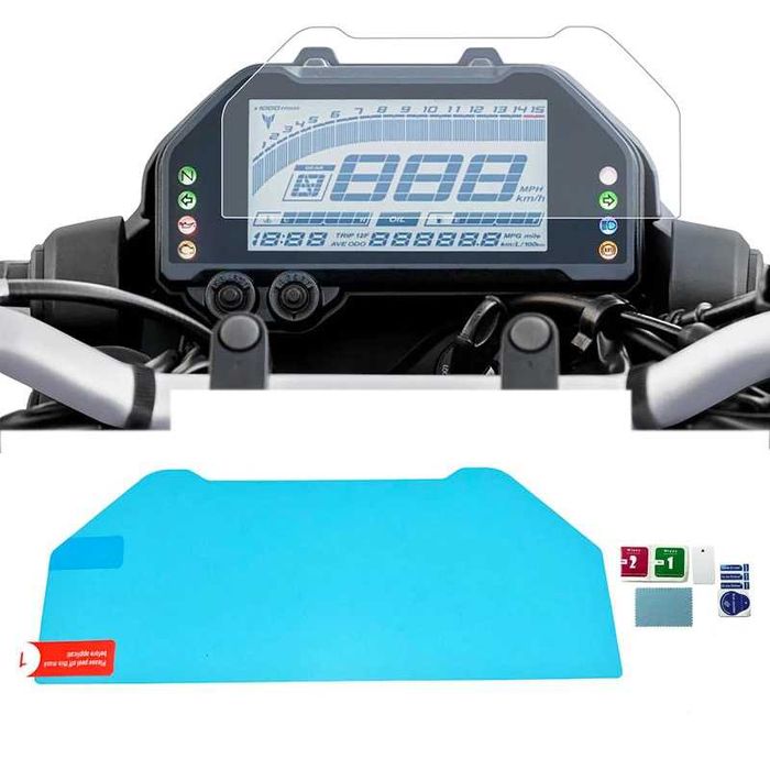 Película Protetora Ecrã Yamaha MT-03 de 19 a 23 - Proteção Anti-Risco