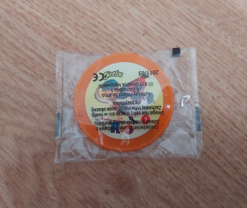 Kapsel Cheetos z wersji Rio