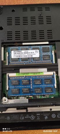 Продам оперативную память DDR3 2GB(2×2)1333МГц 10600S