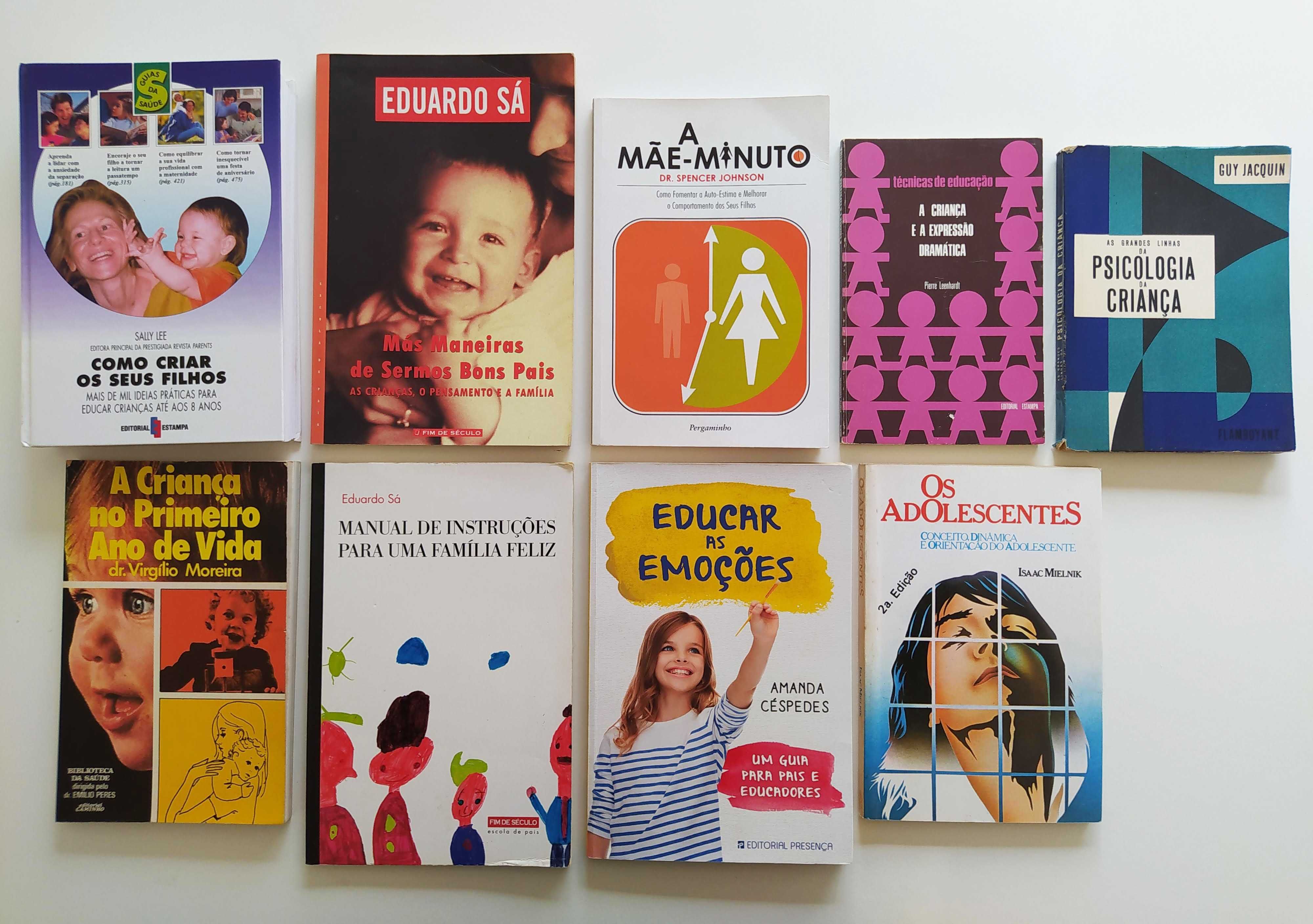 Livros s/ Gravidez, Maternidade, Educação e Parentalidade (desde 3€)