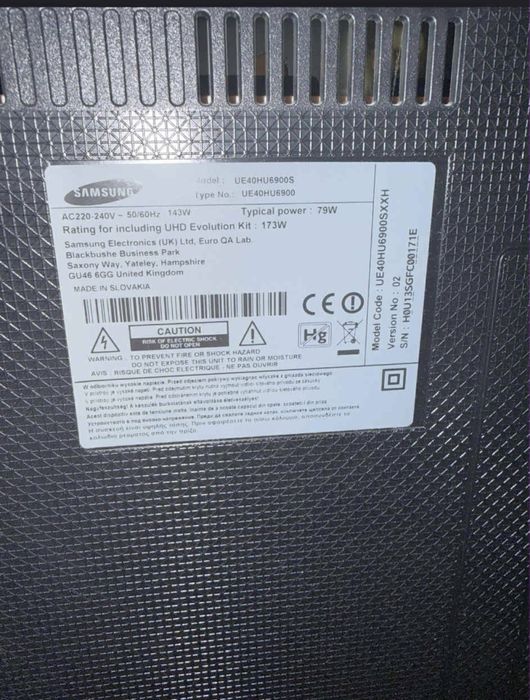 Telewizor samsung smart tv 40 cali