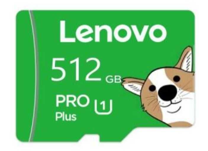 Karta pamięci 512Gb MicroSD + adapter. Nowa, original. Lenovo.