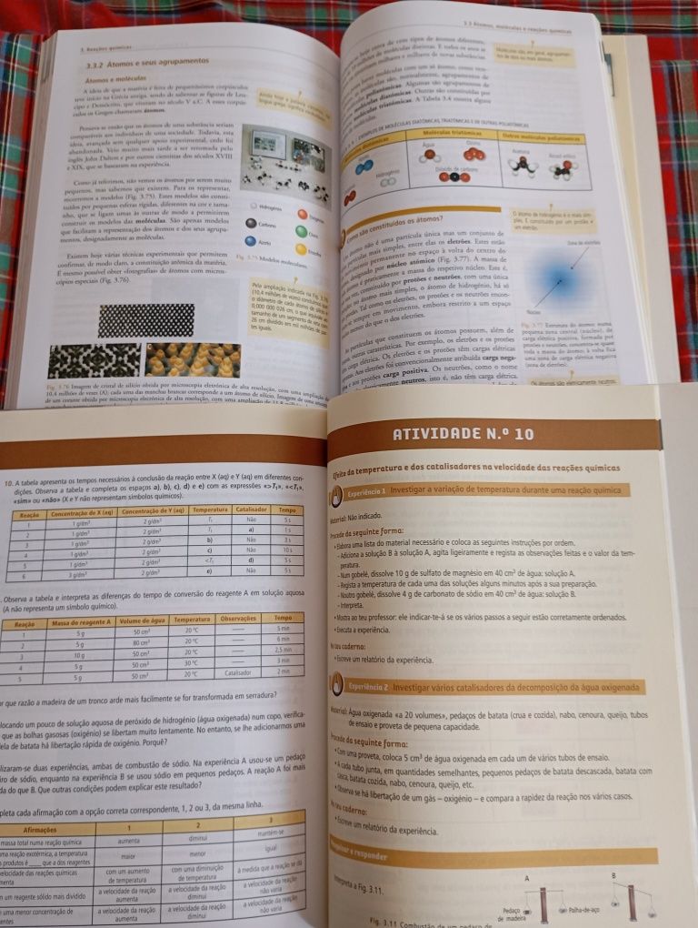 Livro ciências físico químicas 8°ano