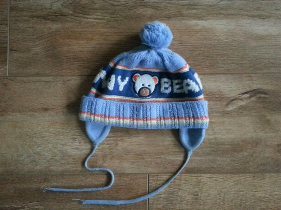 Czapka zimowa rozmiar 86 - 2 szt.