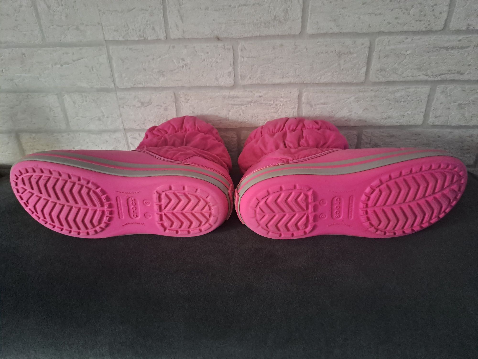 Śniegowce kozaki kozaczki crocs J3 34-35