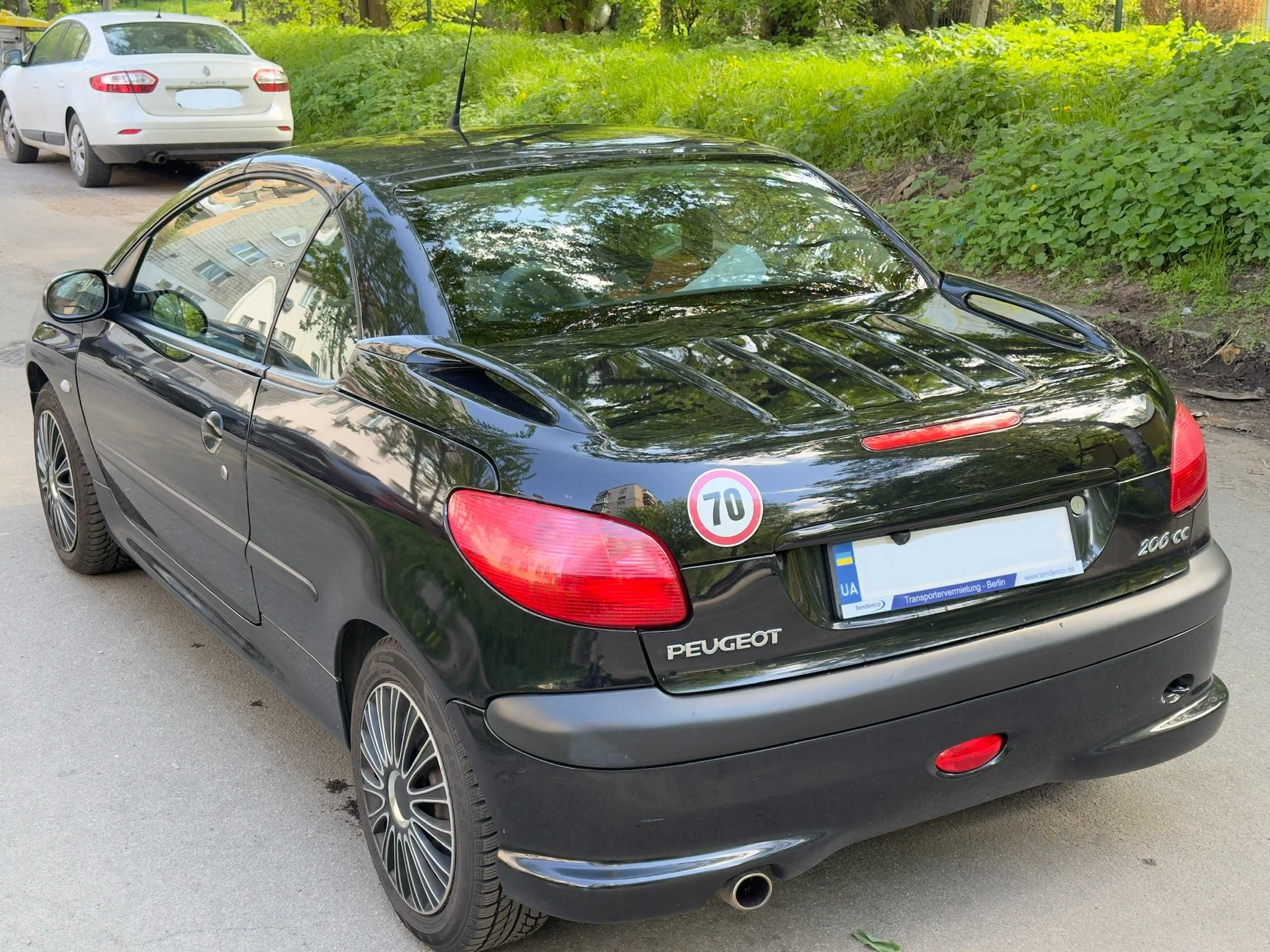 Автомобіль Peugeot 206cc 2002