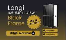 Panel fotowoltaiczny moduł PV LONGI 415W LR5-54HIH BF