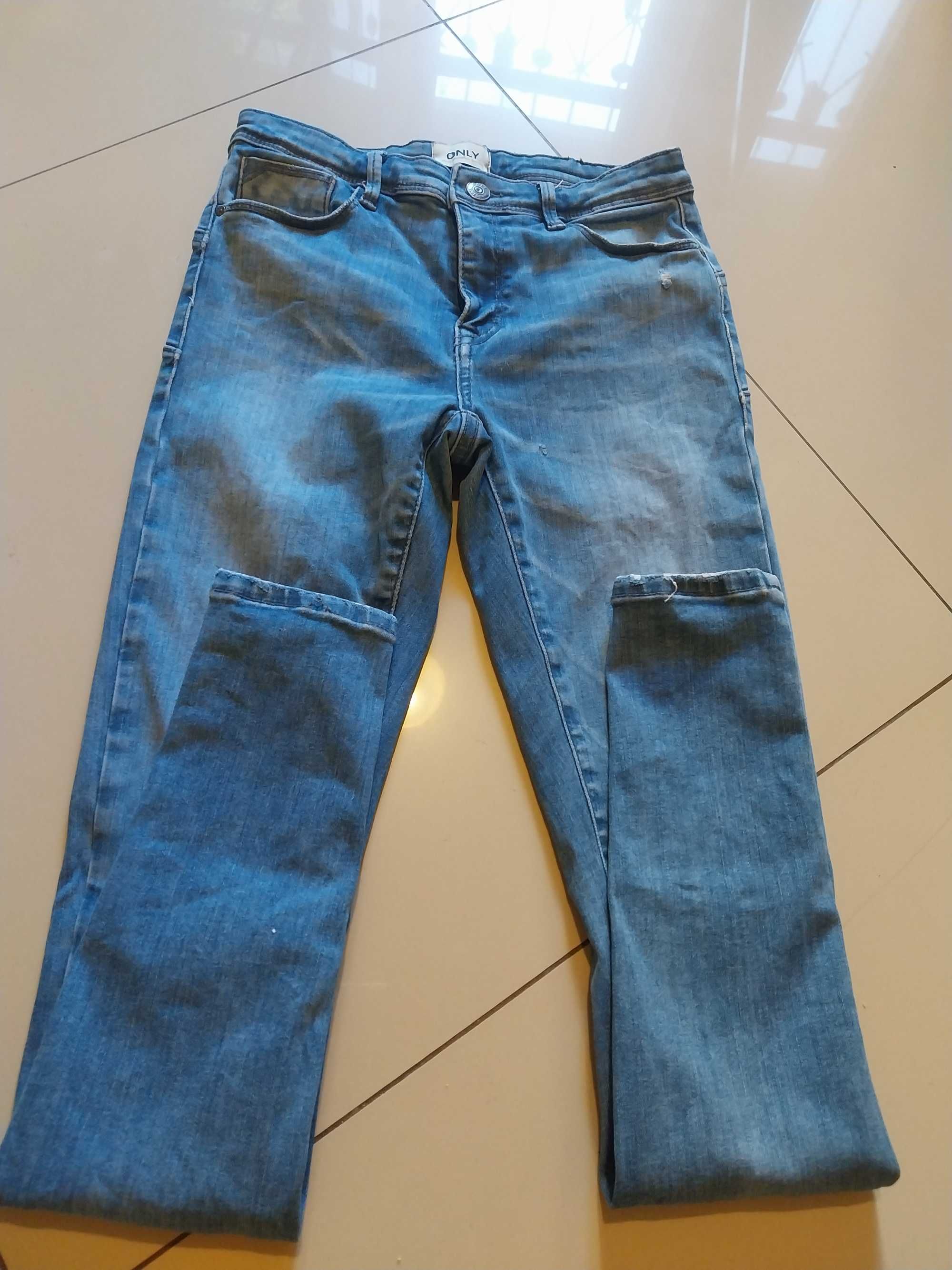 Spodnie damskie jeansowe ONLY S