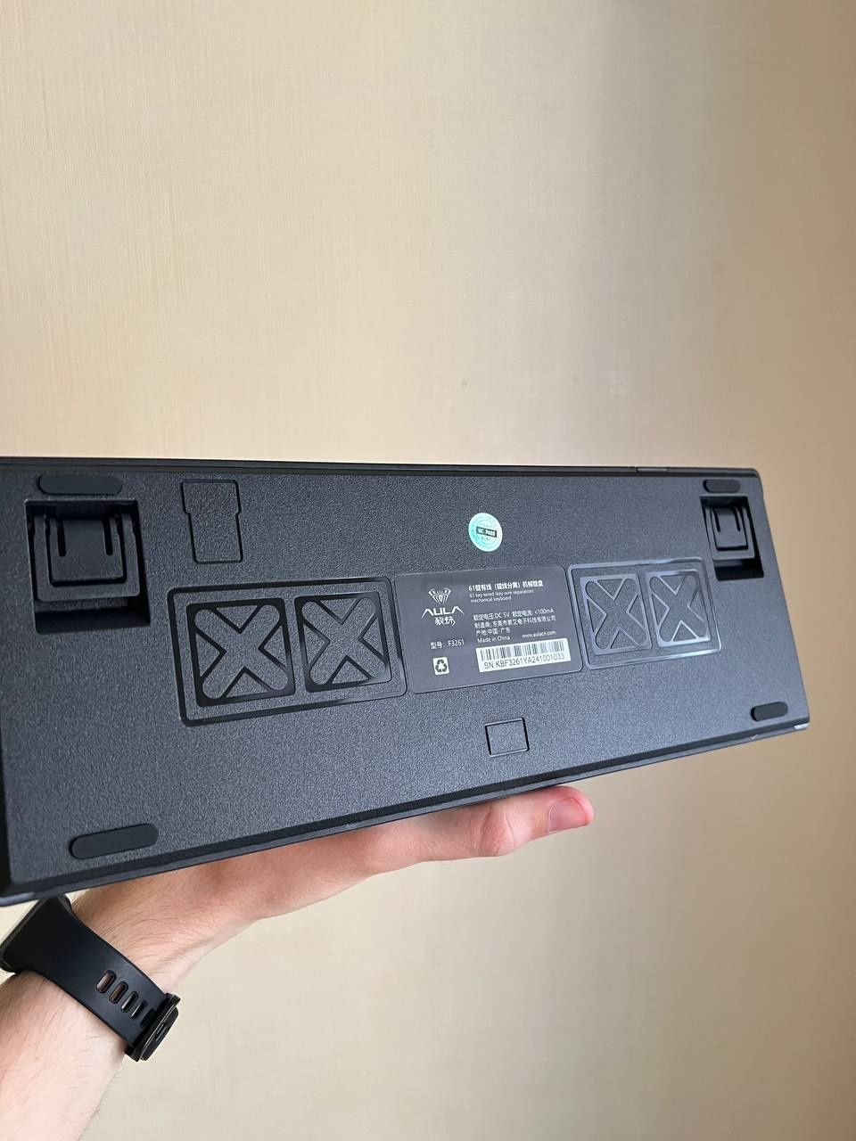 Новая AULA F3261 механическая клавиатура RGB с подсветкой