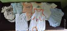Ubranka dla chłopca, body, bluzki, spodnie, bluza,sweter,38 szt, r. 68