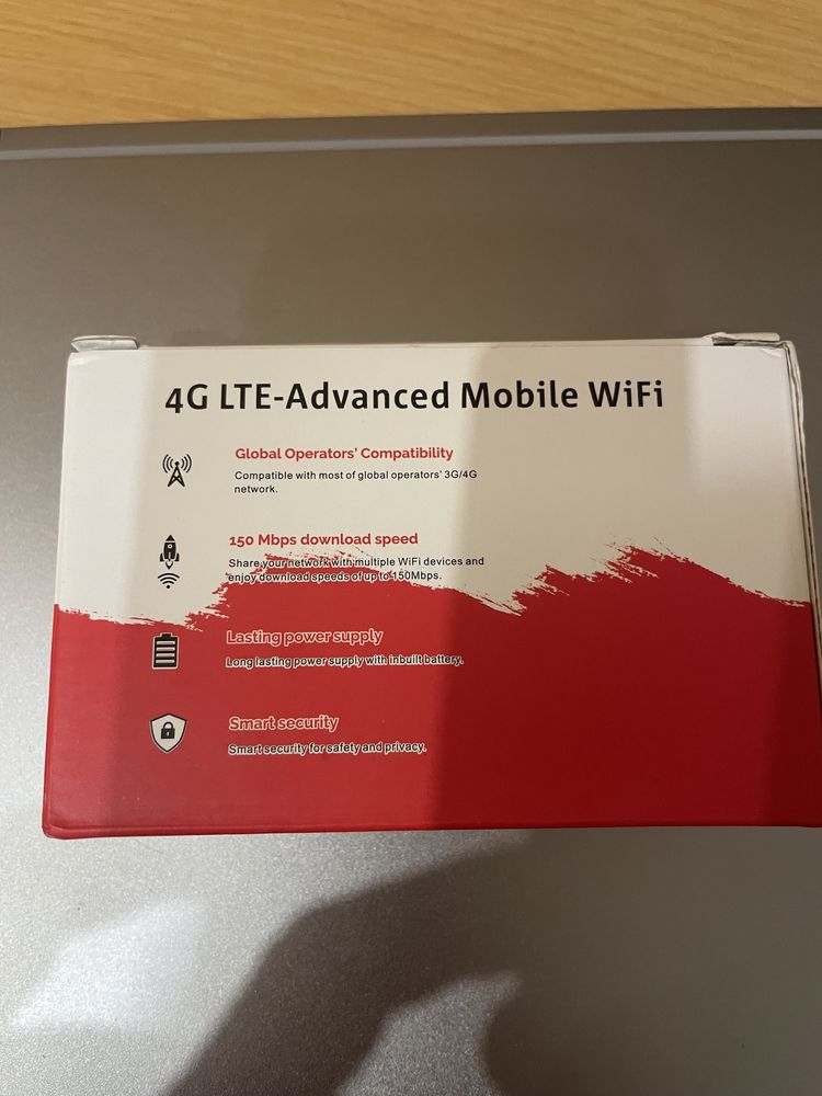 Роутер LTE 4G / 5G wifi мобильный с аккумулятором micro usb