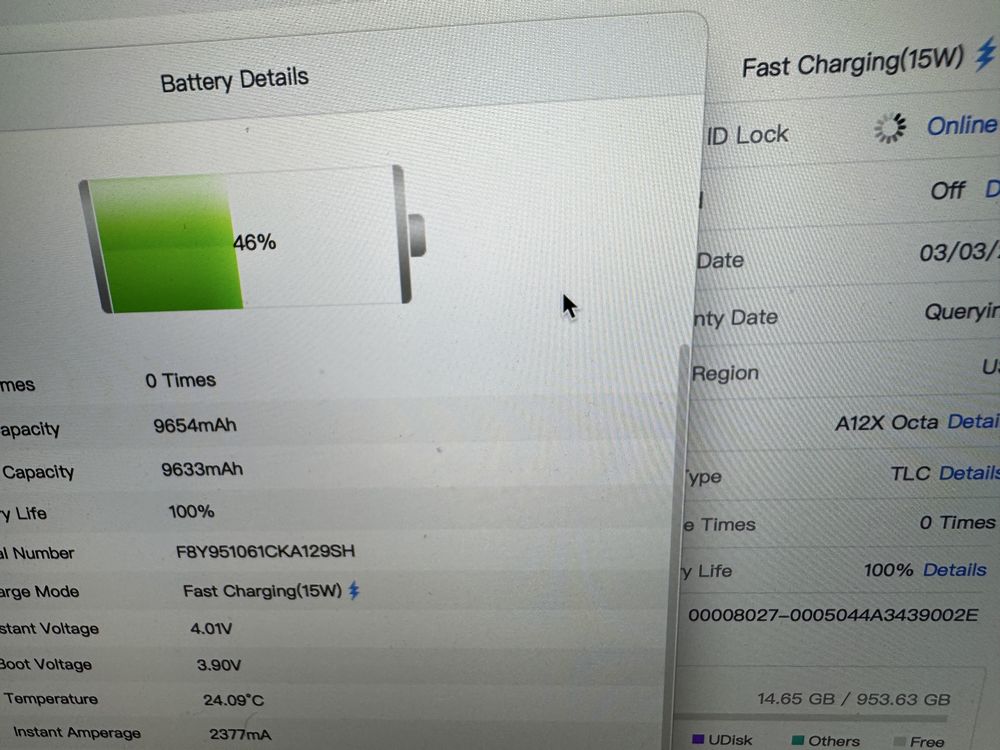 Ipad pro 12.9 3gen 2018 1tb wifi