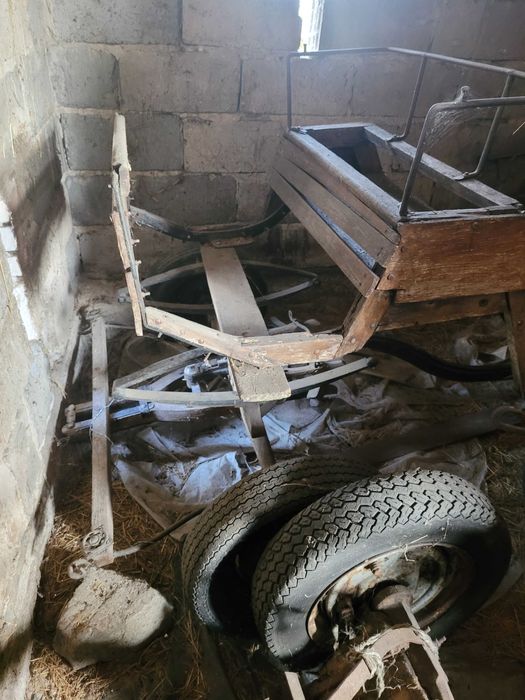 bryczka konna do remontu