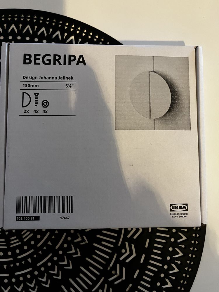 Sprzedam uchwyty ikea Begripa