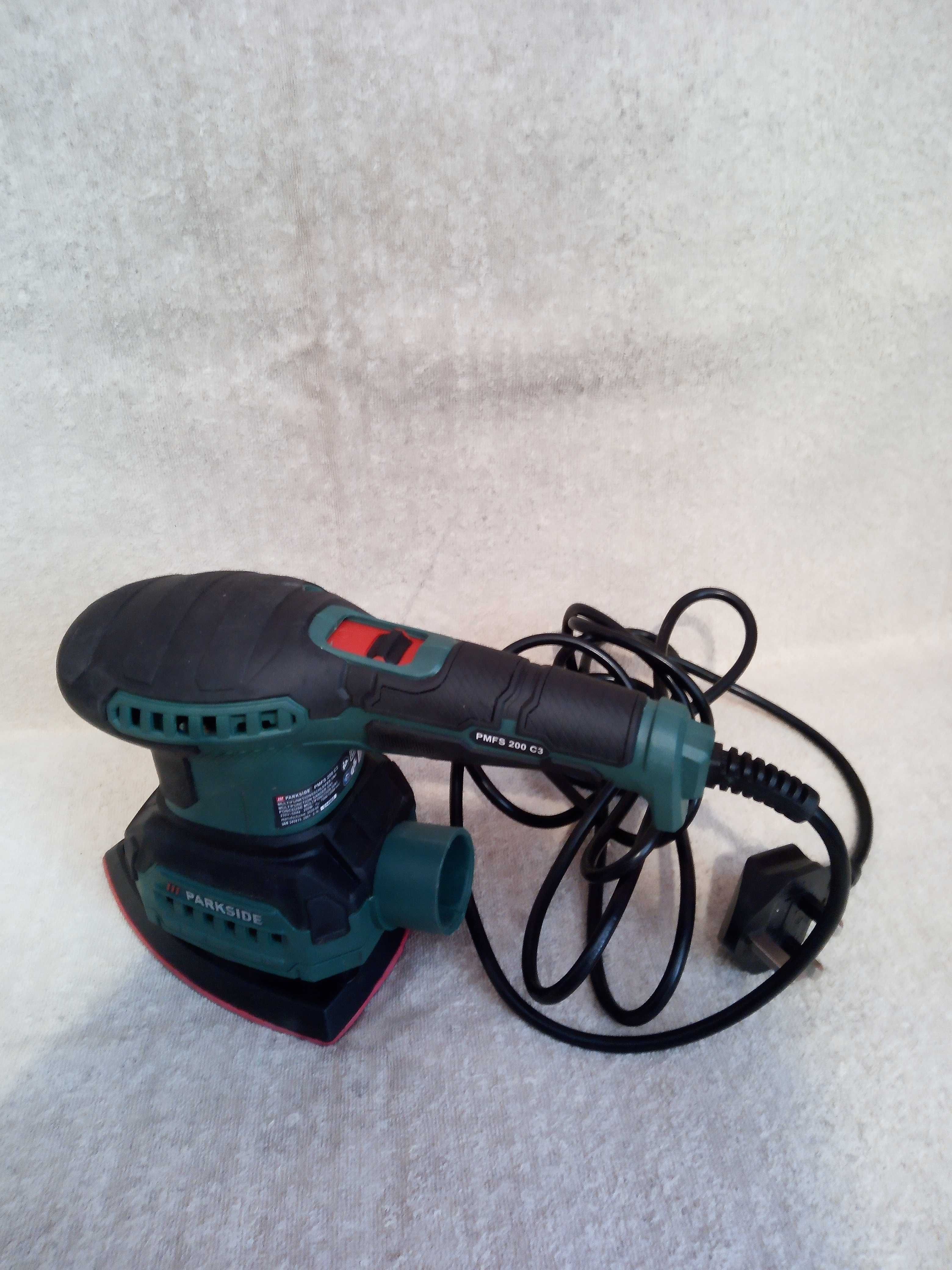 Шліфмашинка Parkside PMFS 200 C3 та шліфмашинка Parkside PPS 200C2