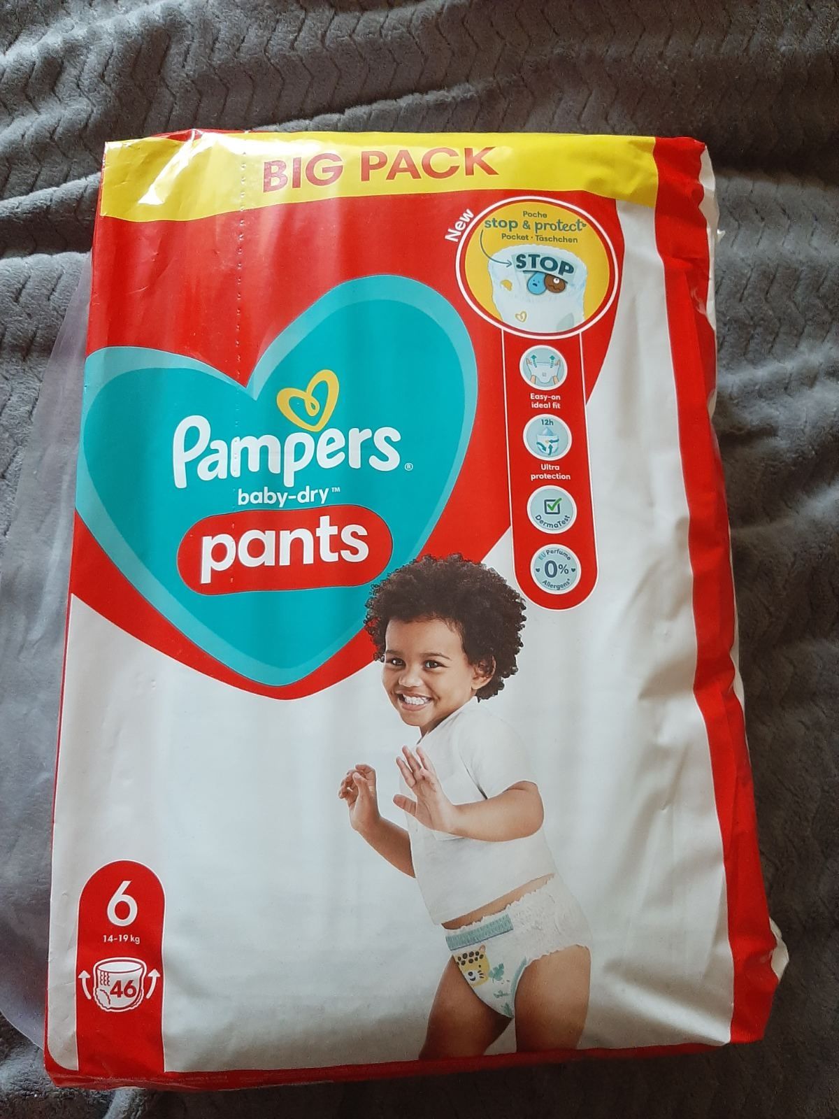 Підгузки трусиками Pampers  Baby-dry pants розмір 6 (14-19 кг), 46 шт.