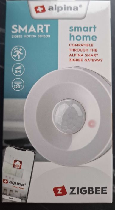 ALPINA SMART HOME Inteligentny czujnik wibracji (Zigbee)