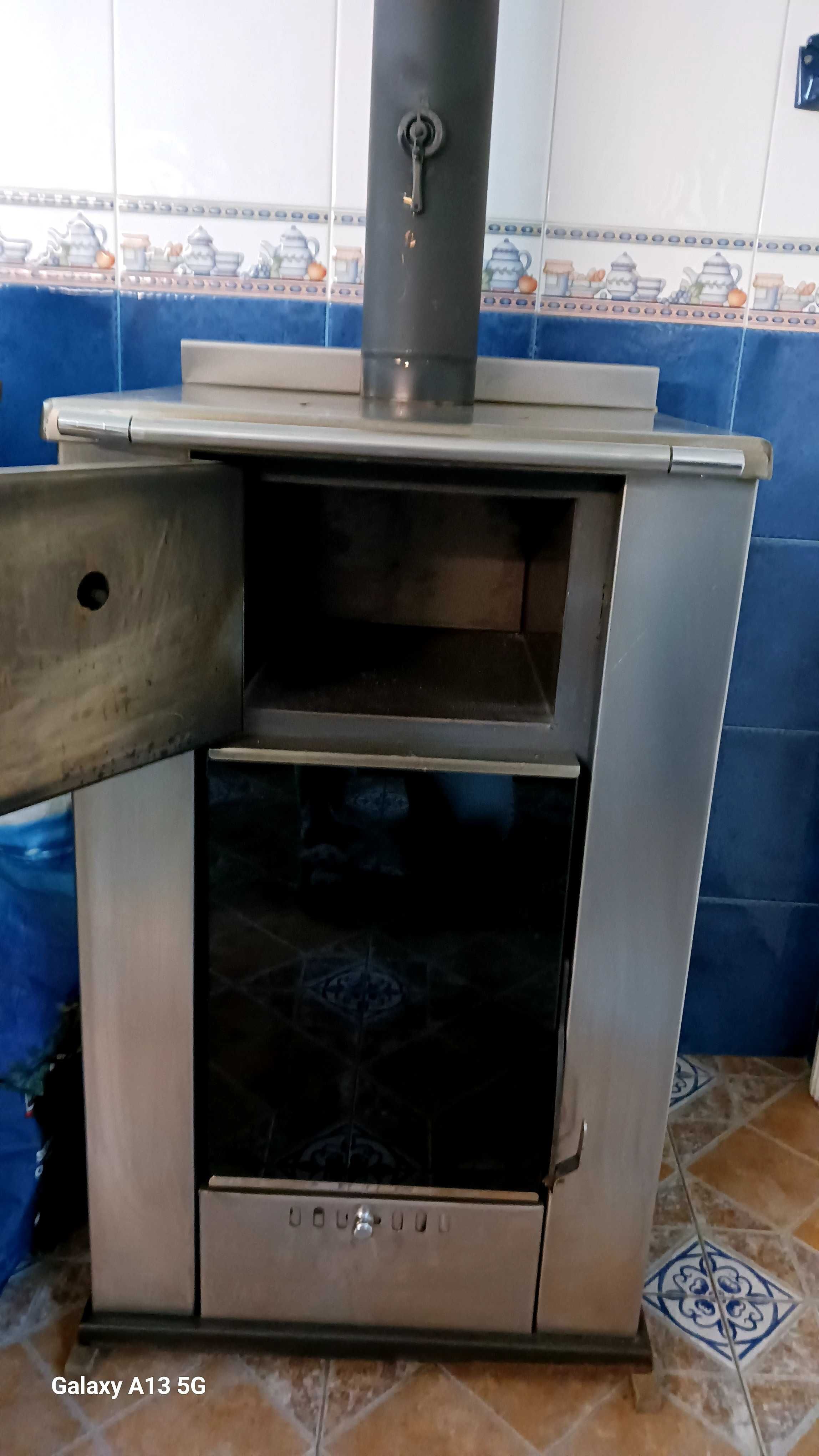 Salamandra com forno
