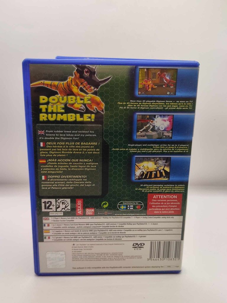 Digimon Rumble Arena 2 Ps2 nr 5022