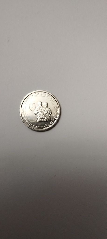 Монета 10 гривень тероборона 2022 года