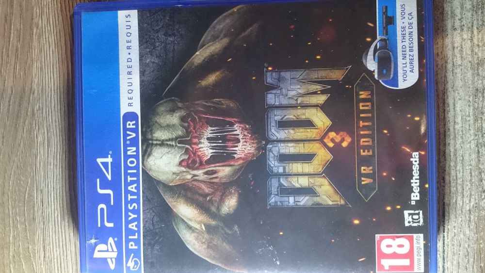 Doom 3 VR ps4 playstation 4 metro resident dying light