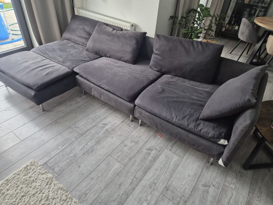 Łóżko ikea kanapa narożna z dostawka